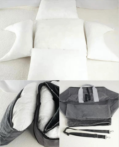 Plush Pet Travel Bed